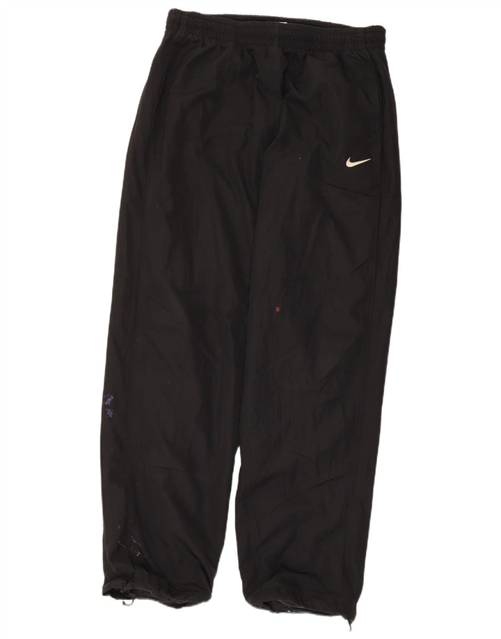 Nike Mens Tracksuit Trousers Large  Black Polyester