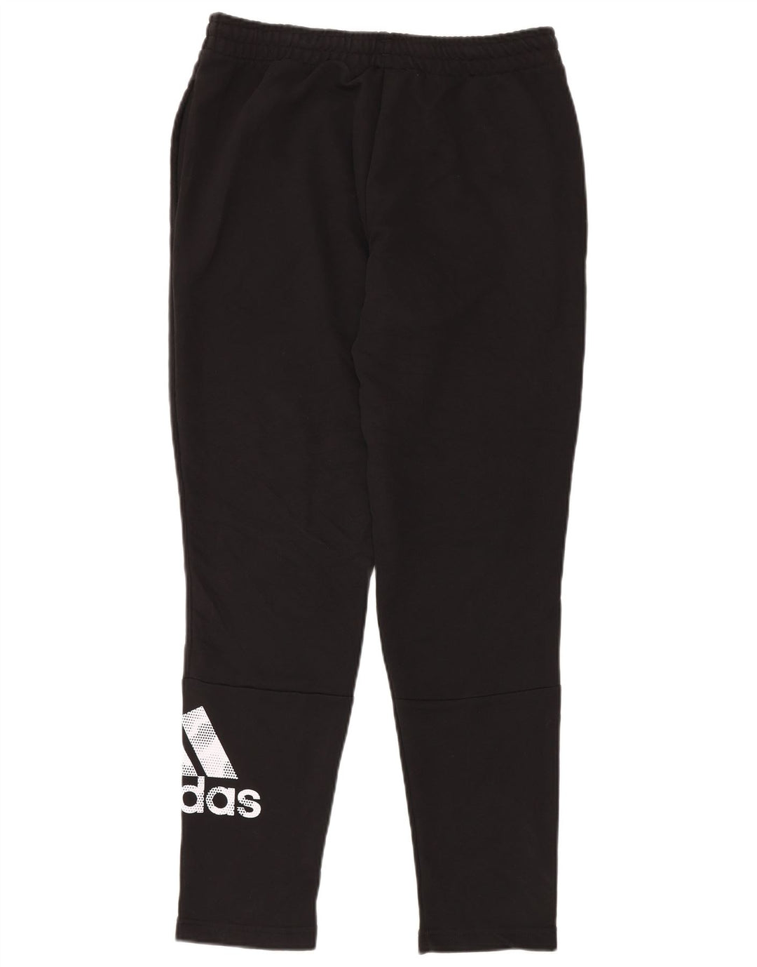 ADIDAS Mens Graphic Tracksuit Trousers Large  Black Cotton