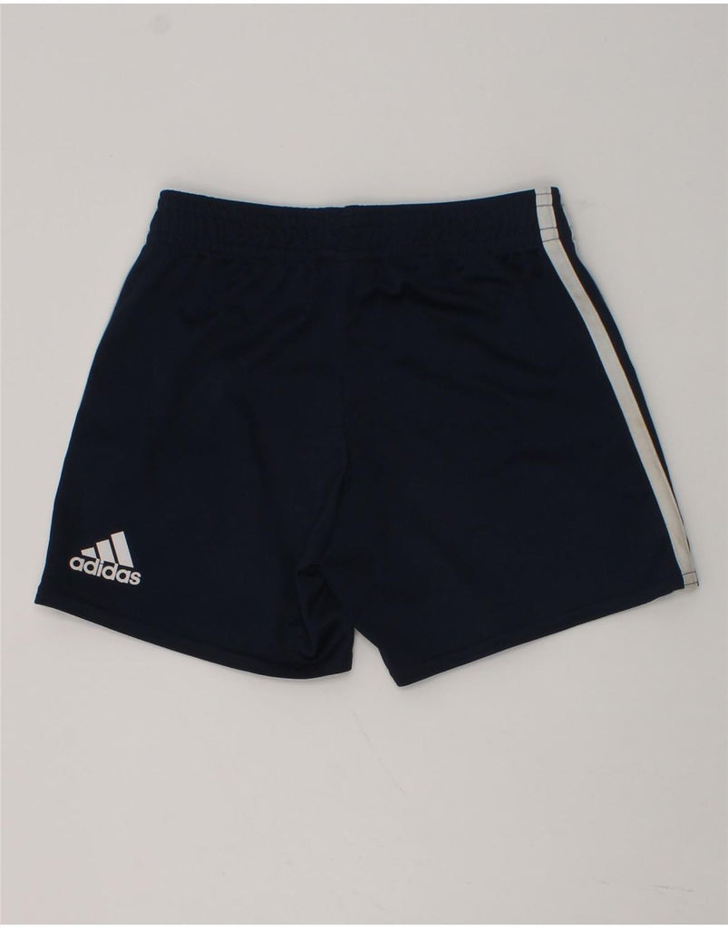 ADIDAS Boys Sport Shorts 3-4 Years Navy Blue Polyester | Vintage Adidas | Thrift | Second-Hand Adidas | Used Clothing | Messina Hembry 