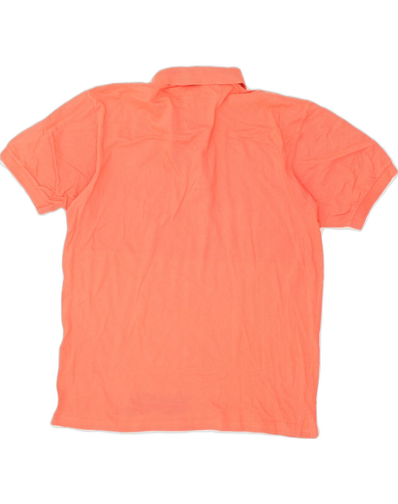 SERGIO TACCHINI Mens Polo Shirt Large Orange Cotton | Vintage Sergio Tacchini | Thrift | Second-Hand Sergio Tacchini | Used Clothing | Messina Hembry 