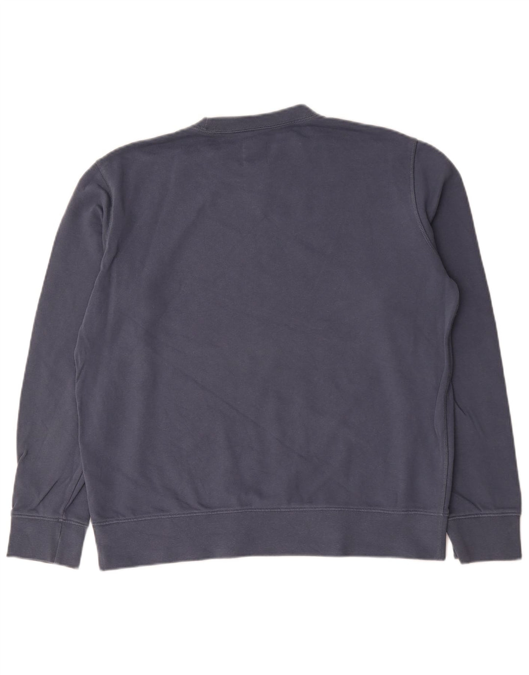 Marks & Spencer Mens Sweatshirt Jumper Large Navy Blue Cotton