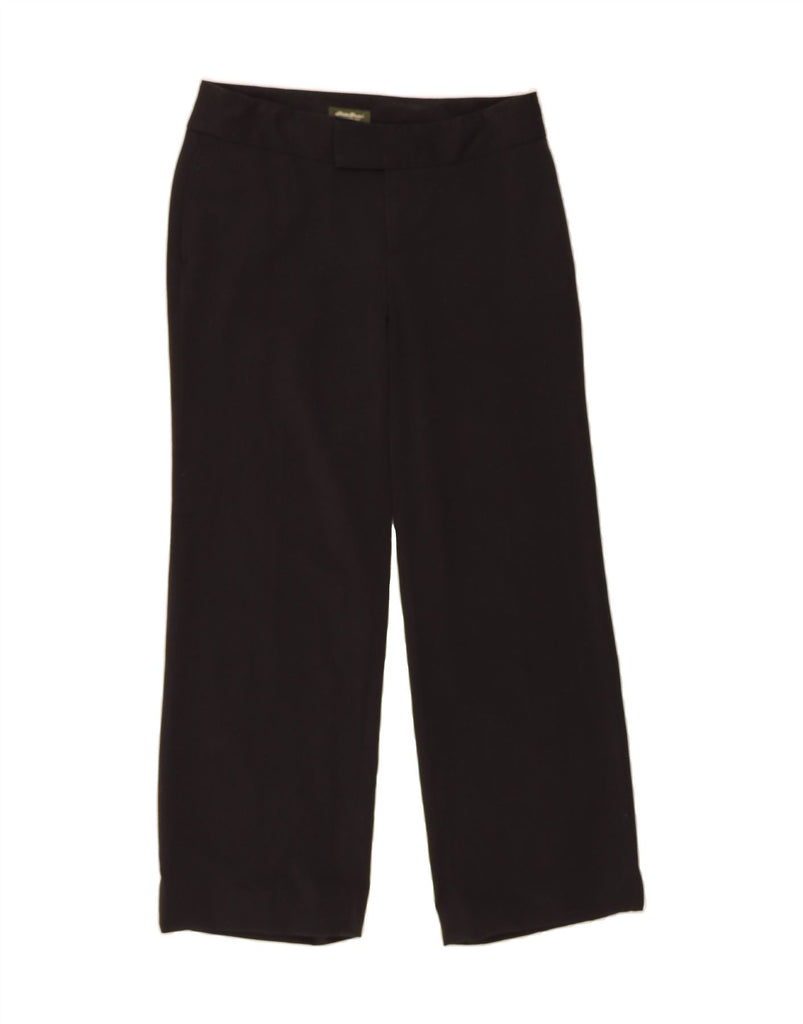 EDDIE BAUER Womens Vashon Fit Straight Suit Trousers US 2 XS W25 L28 Black Vintage Eddie Bauer and Second-Hand Eddie Bauer from Messina Hembry 