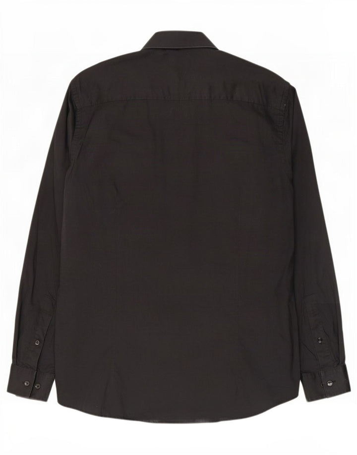 Calvin Klein Mens Shirt Size 42 Large Black