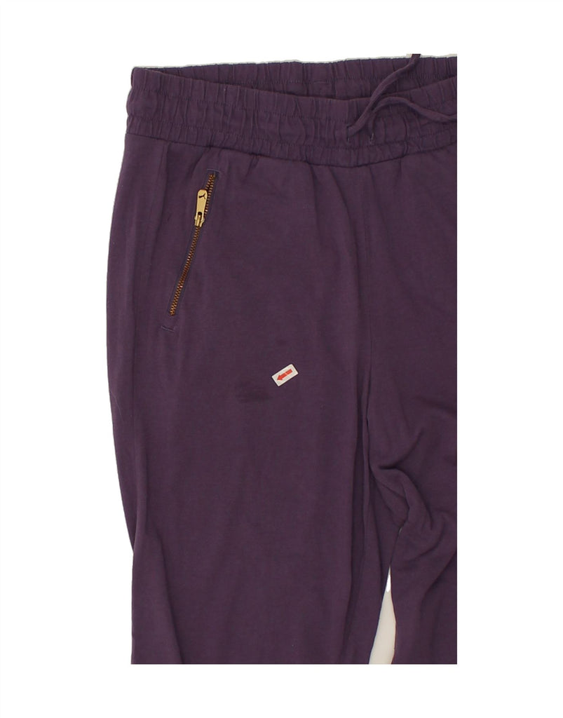 PUMA Womens Tracksuit Trousers Joggers UK 10 Small Purple Cotton Vintage Puma and Second-Hand Puma from Messina Hembry 