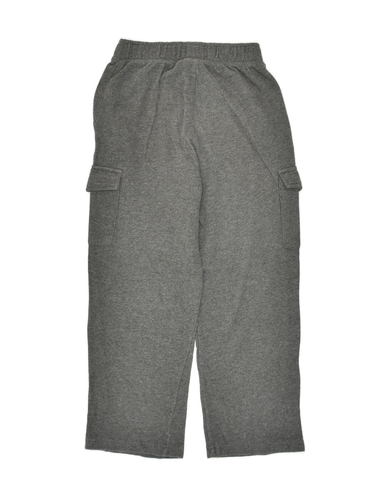 STARTER Boys Cargo Tracksuit Trousers 7-8 Years Medium Grey Cotton | Vintage Starter | Thrift | Second-Hand Starter | Used Clothing | Messina Hembry 