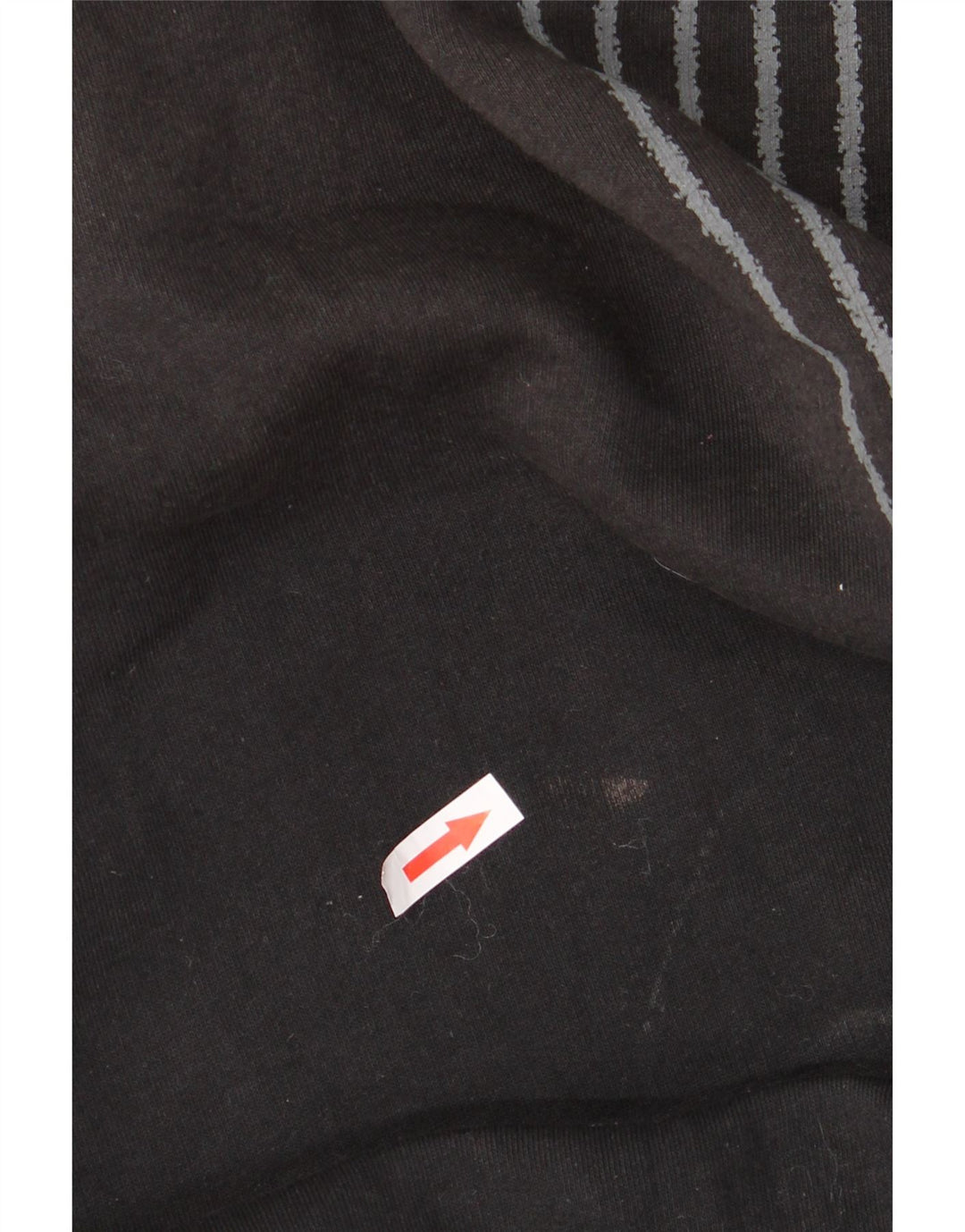 Lotto Mens Hoodie Jumper UK 38/40 Medium Black Colourblock Polyester