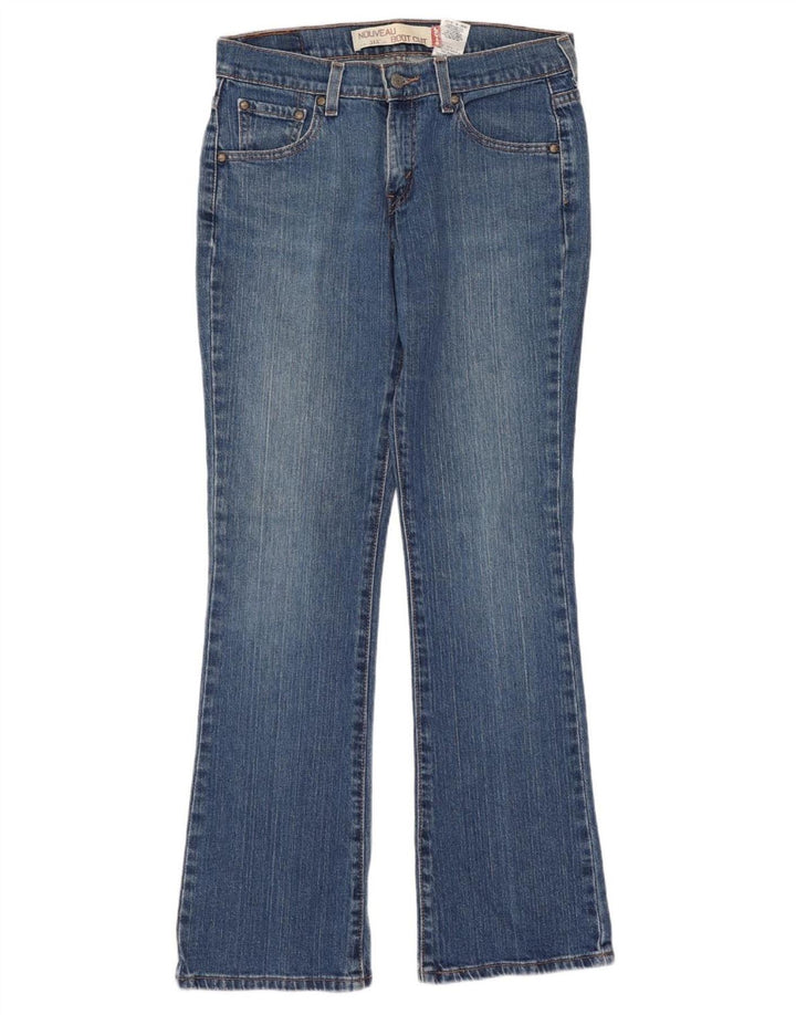 LEVI'S Womens 515 Nouveau Bootcut Jeans US 4 Small W30 L31 Blue Cotton