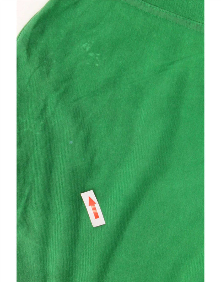 Umbro Mens Graphic T-Shirt Top Medium Green Cotton