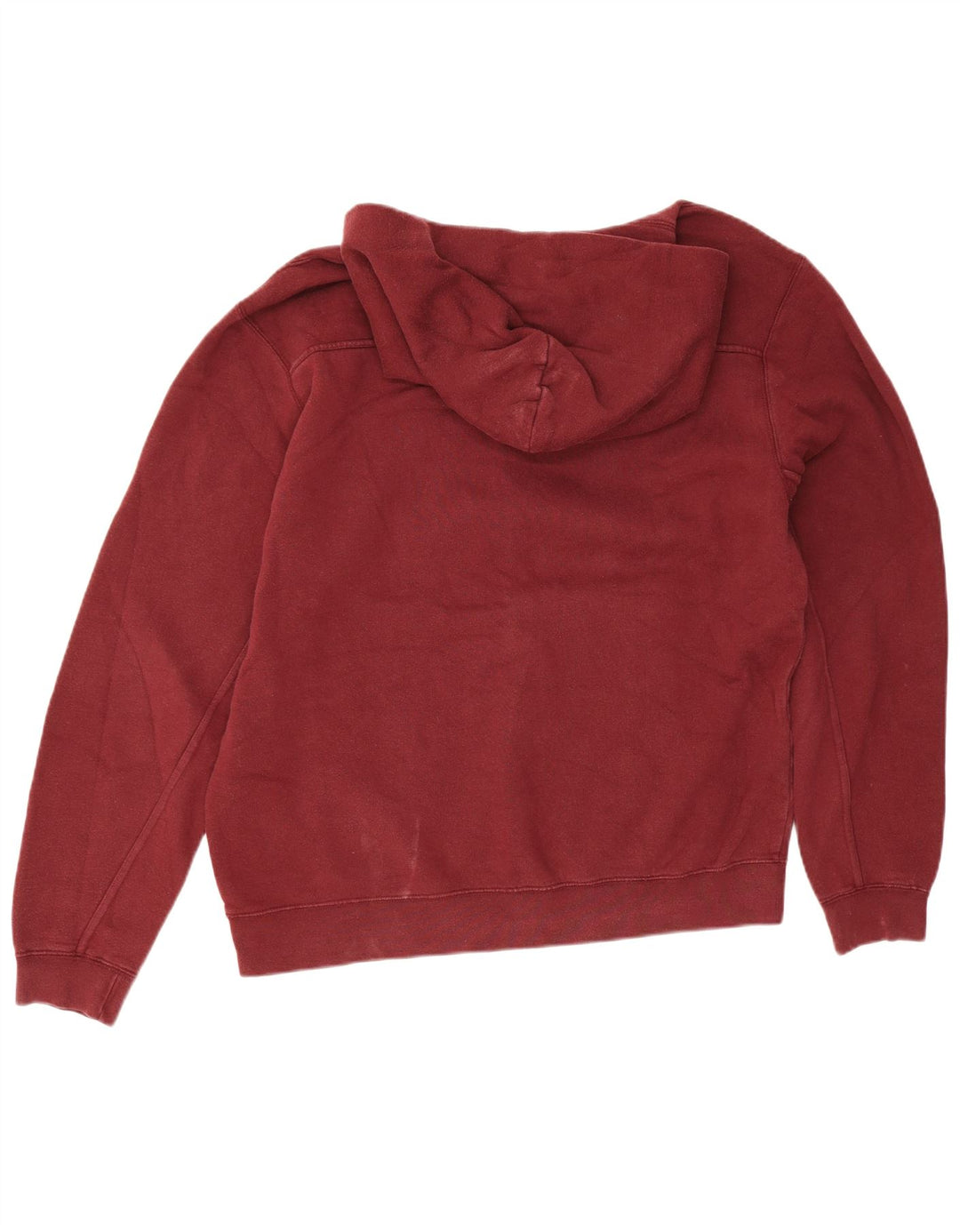 Jack Wills Mens Graphic Hoodie Jumper Large Maroon Cotton