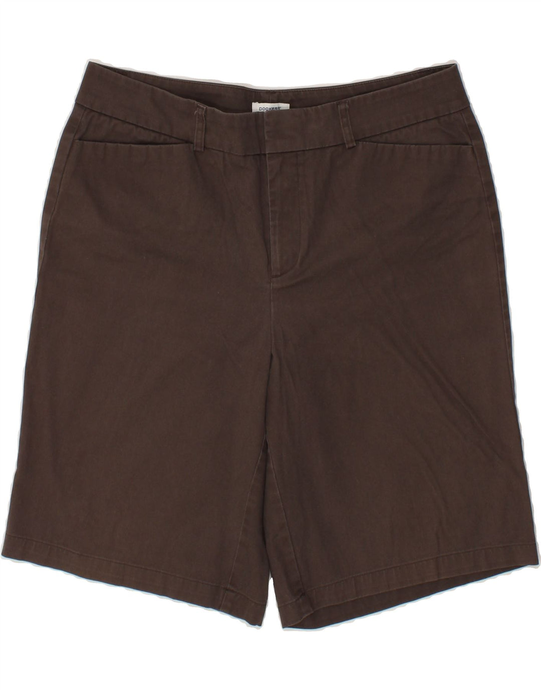 DOCKERS Womens Casual Shorts US 12 Large W32  Brown Cotton Vintage Dockers and Second-Hand Dockers from Messina Hembry 