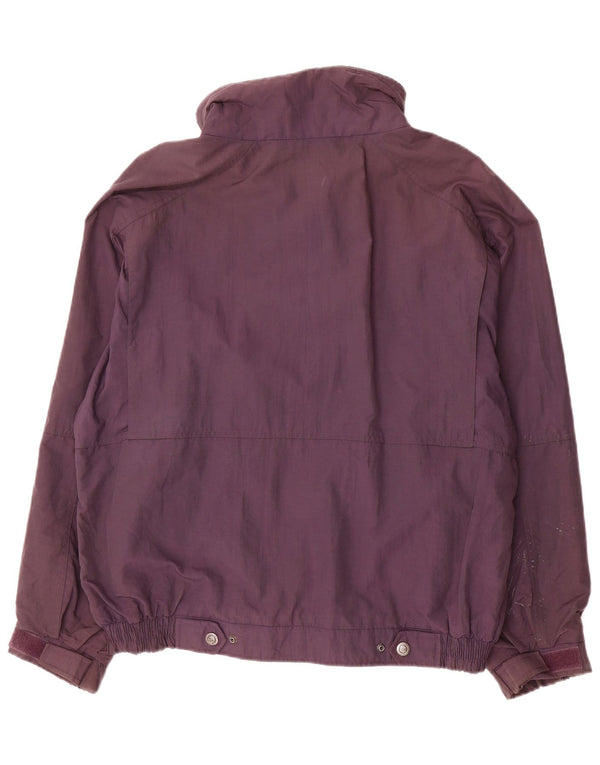Columbia Mens Bomber Jacket UK 38 Medium Purple Nylon