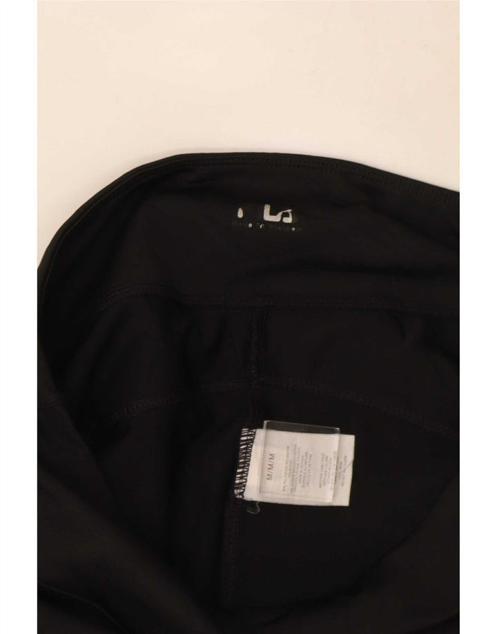Fila Womens Tracksuit Trousers UK 12 Medium  Black Polyester