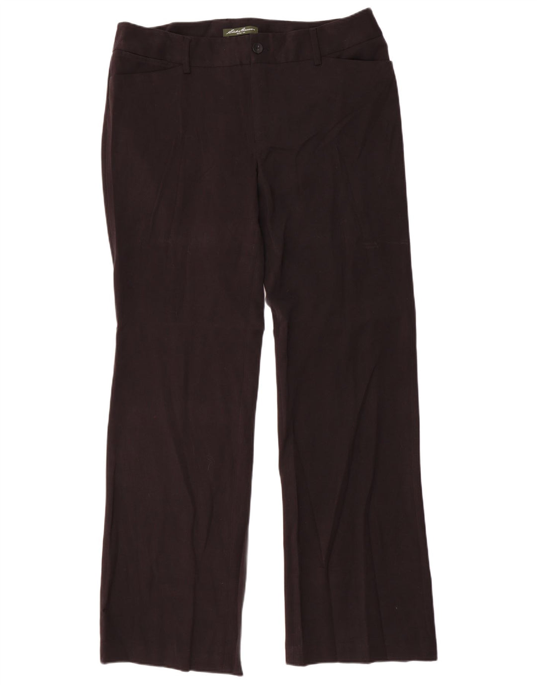 EDDIE BAUER Womens Blakely Fit Suit Trousers US 14 XL W36 L34 Black