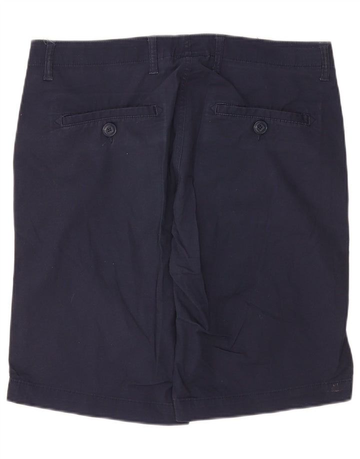 CHAMPION Mens Chino Shorts IT 50 Large W36 Navy Blue Cotton