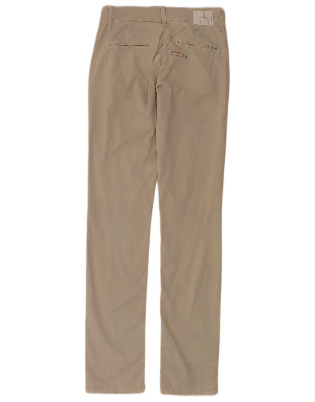 LIU JO Womens Slim Chino Trousers W28 L34 Beige