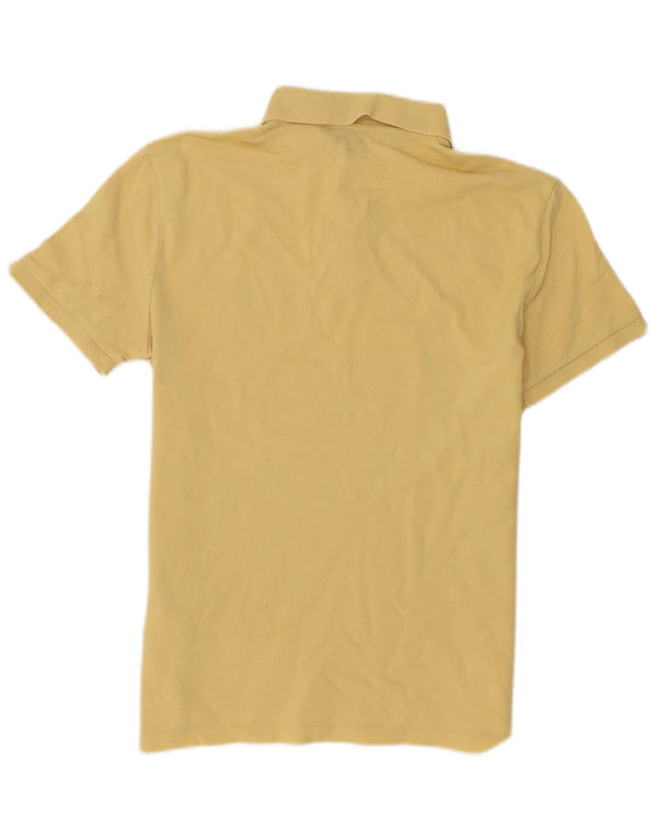 Polo Ralph Lauren Mens Custom Slim Fit Shirt Medium Yellow Cotton