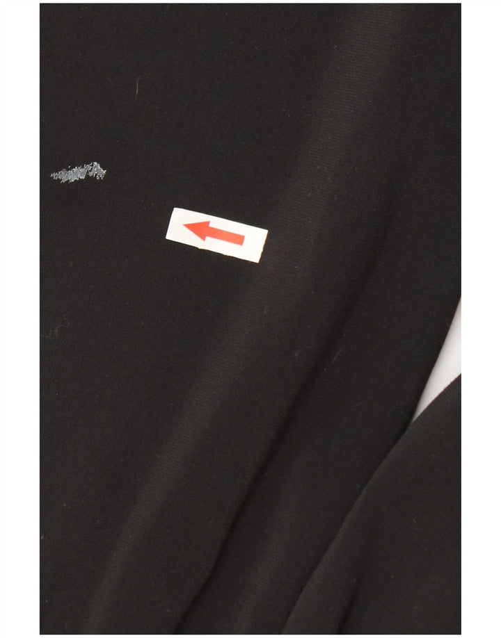 Puma Mens Tracksuit Trousers Joggers Medium  Black Colourblock Polyester