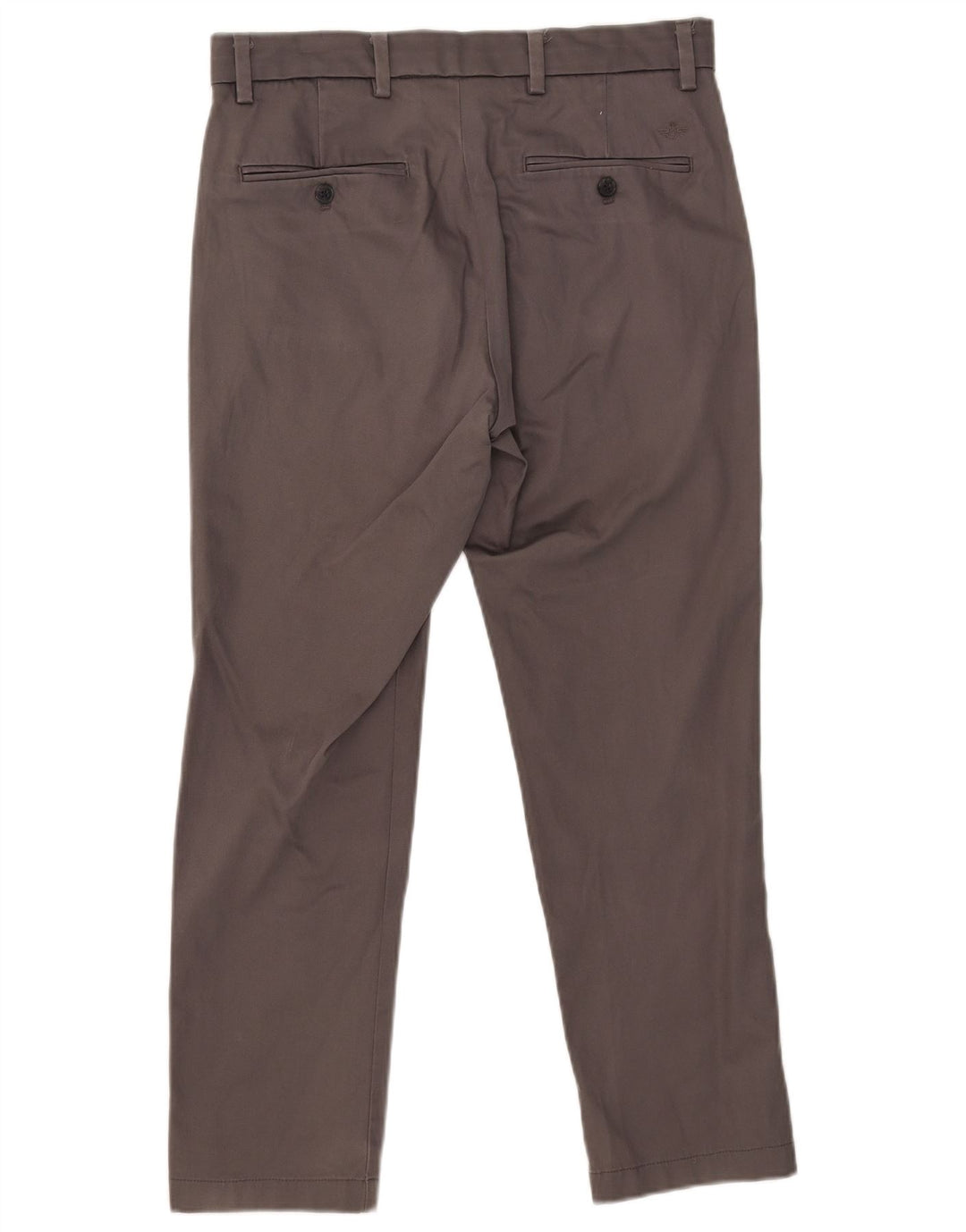 Dockers Mens Slim Chino Trousers W32 L27 Grey Cotton