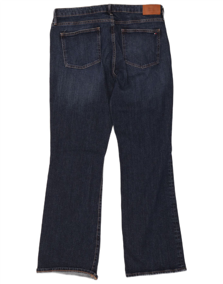 Tommy Hilfiger Womens Bootcut Jeans W36 L32 Navy Blue