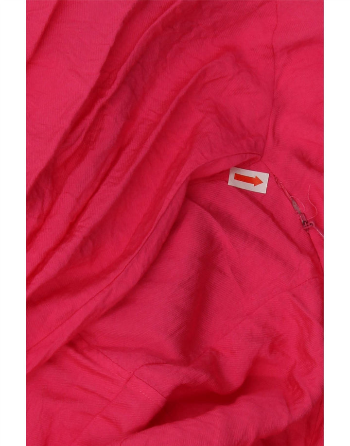 Zara Womens A-Line Dress UK 14 Large Pink Viscose