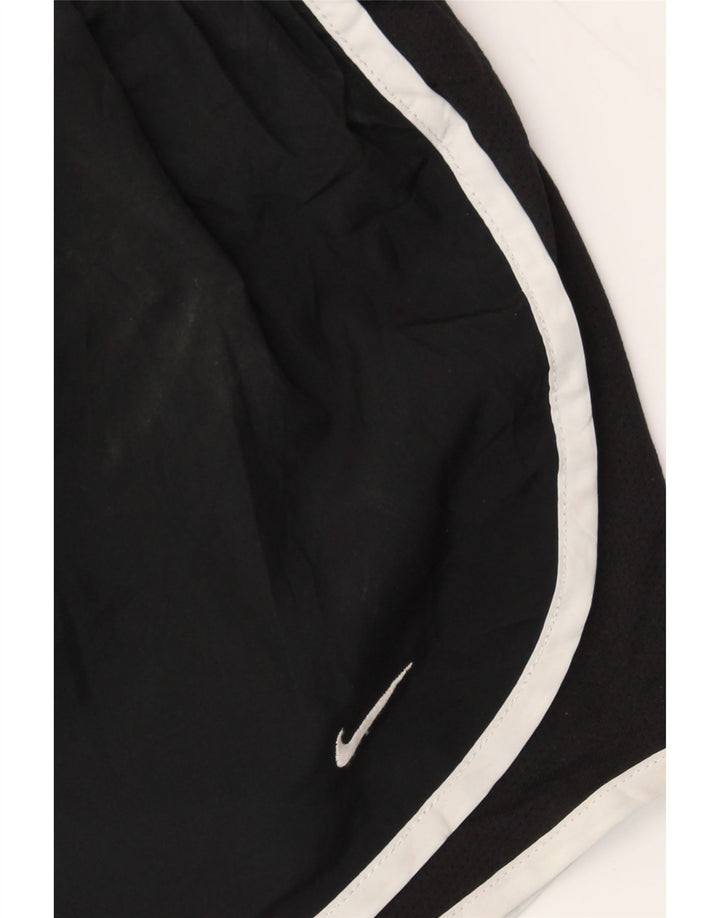NIKE Womens Dri Fit Sport Shorts UK 8 Small Black Polyester Vintage Nike and Second-Hand Nike from Messina Hembry 