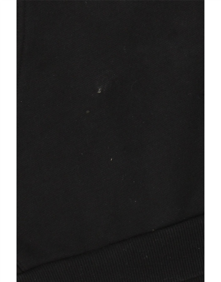 Puma Mens Hoodie Jumper Medium Black Cotton