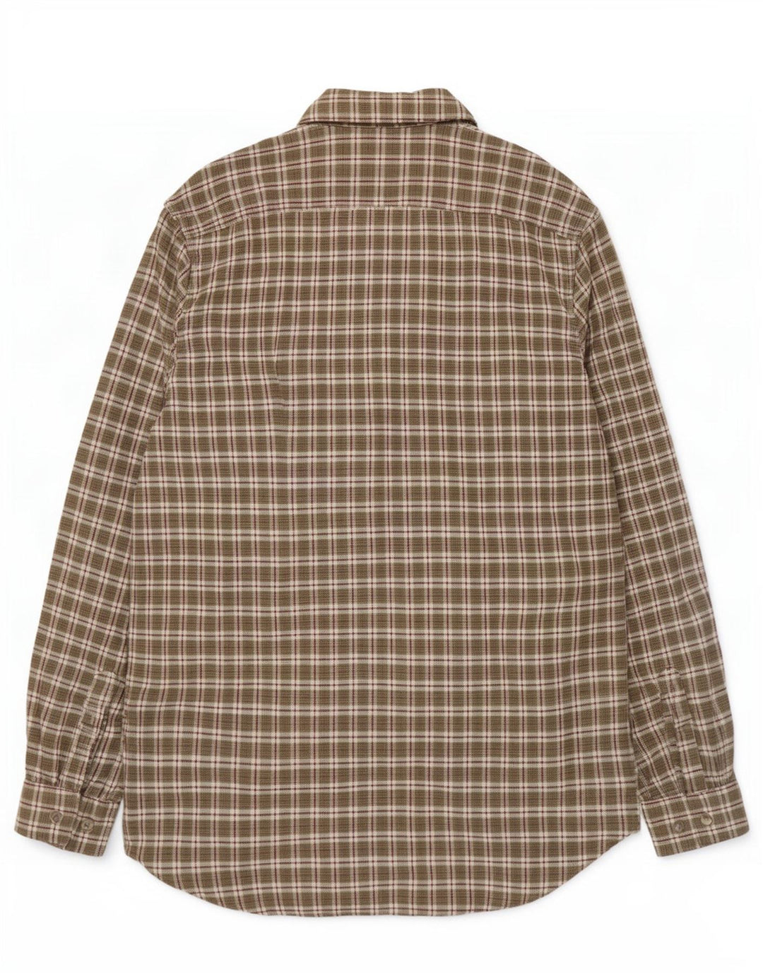 Deerhunter Mens Flannel Shirt UK 38/40 Medium Green Check Cotton