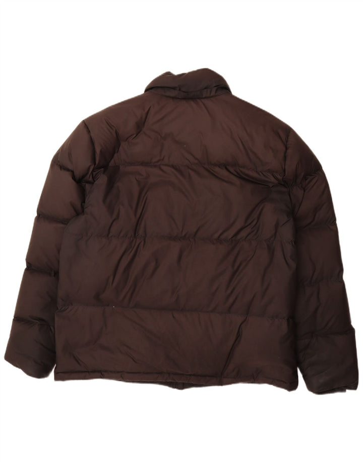Adidas Mens Padded Jacket UK 40 Large Black Polyester