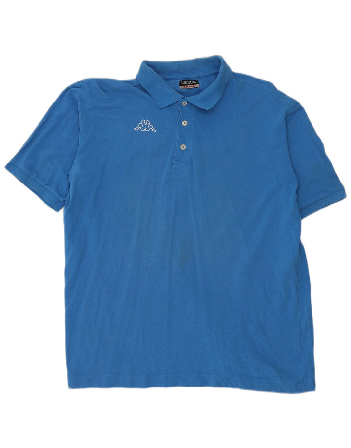 Kappa Mens Polo Shirt 2XL Blue