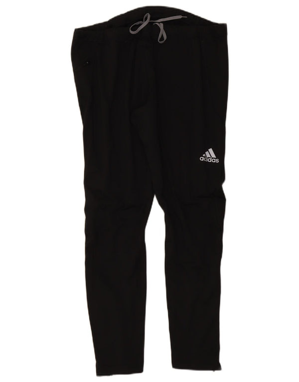 Adidas Mens Climawarm Tracksuit Trousers 2XL Black Polyester