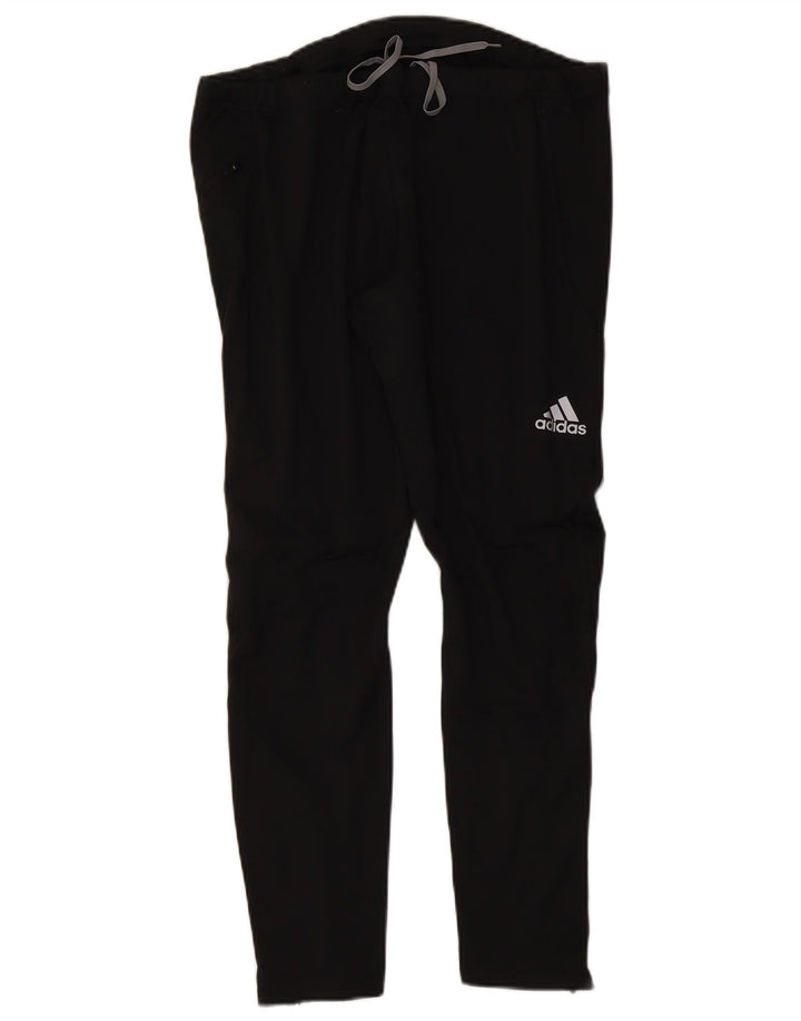 Adidas Mens Climawarm Tracksuit Trousers 2XL Black Polyester