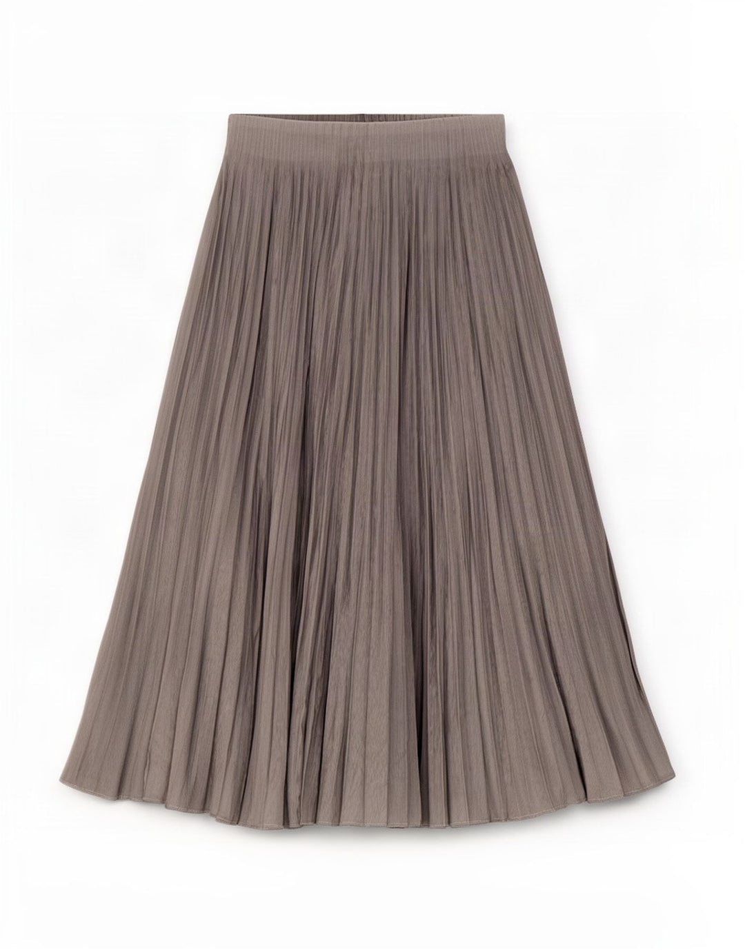 Zara Womens Pleated Skirt XS W24 Grey Polyester