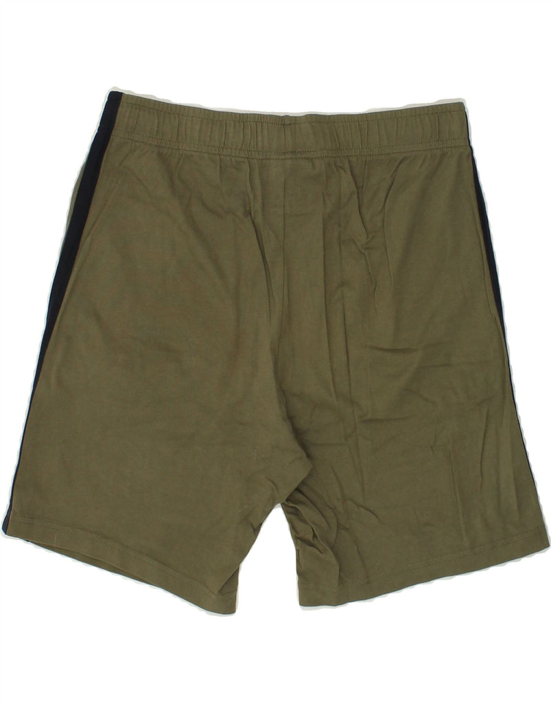 CHAMPION Mens Sport Shorts Small Khaki Cotton | Vintage Champion | Thrift | Second-Hand Champion | Used Clothing | Messina Hembry 