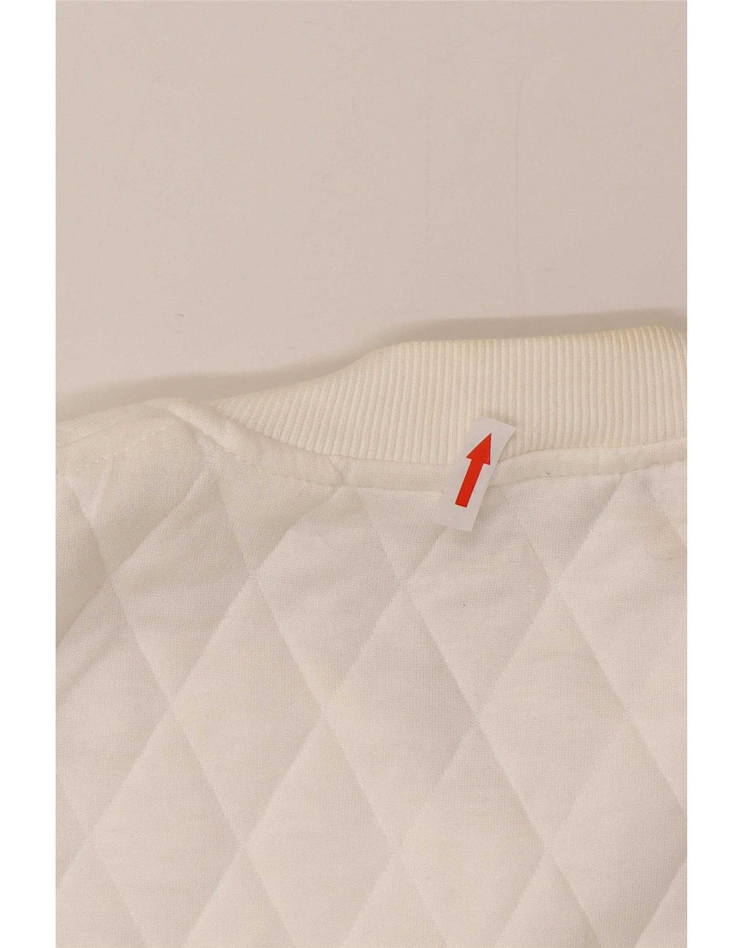 Marks & Spencer Womens Quilted Jacket UK 14 Large  White Polyester