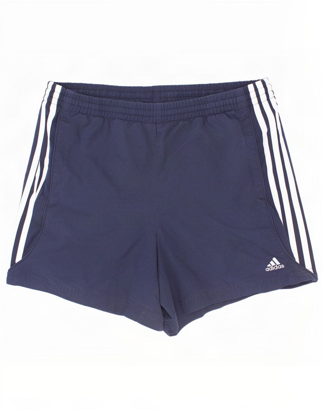 Adidas Boys Sport Shorts 15-16 Years Navy Blue Polyester