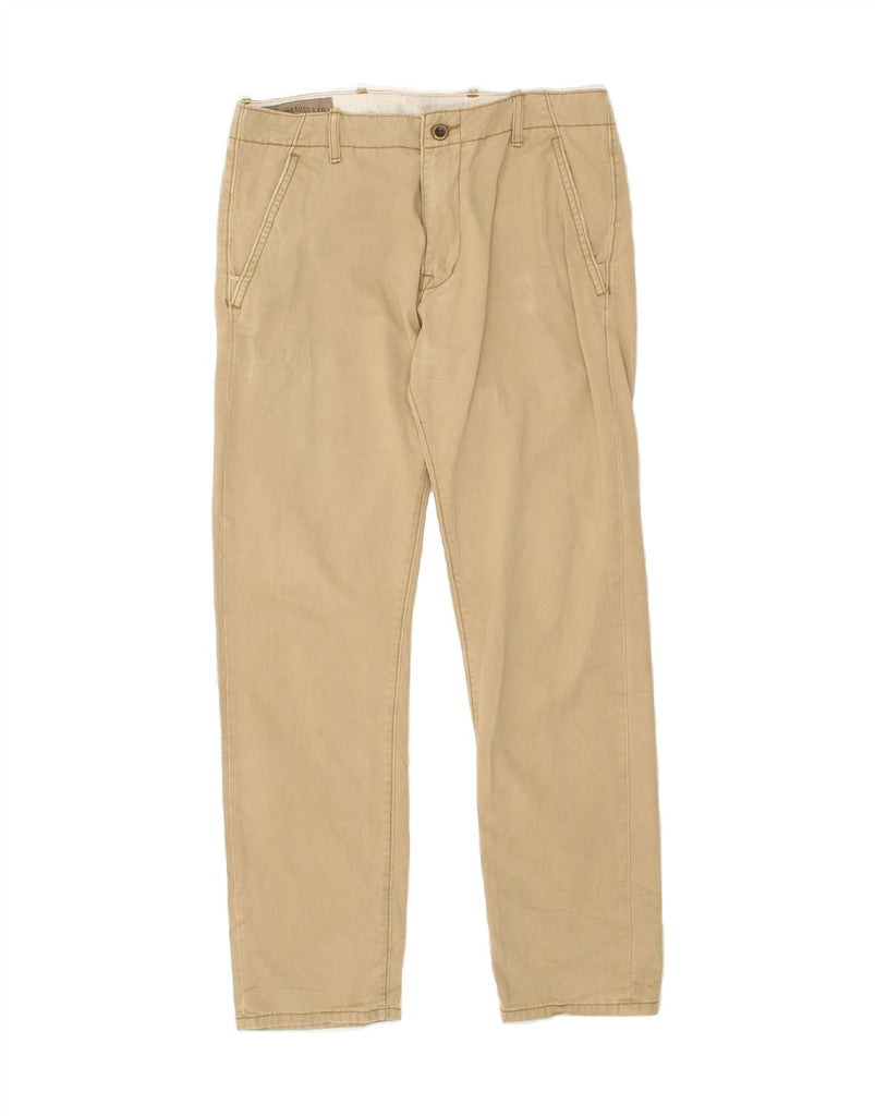 LEVI'S Mens Straight Chino Trousers W31 L30 Beige Cotton | Vintage Levi's | Thrift | Second-Hand Levi's | Used Clothing | Messina Hembry 