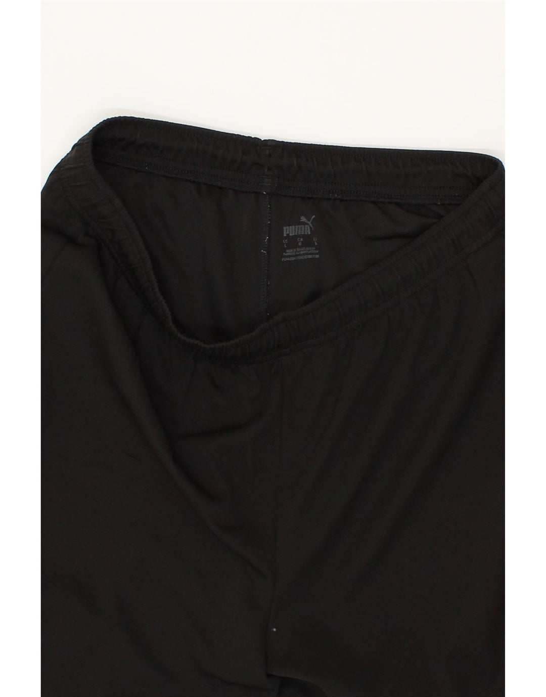 PUMA Mens Sport Shorts Large  Black Polyester Vintage Puma and Second-Hand Puma from Messina Hembry 