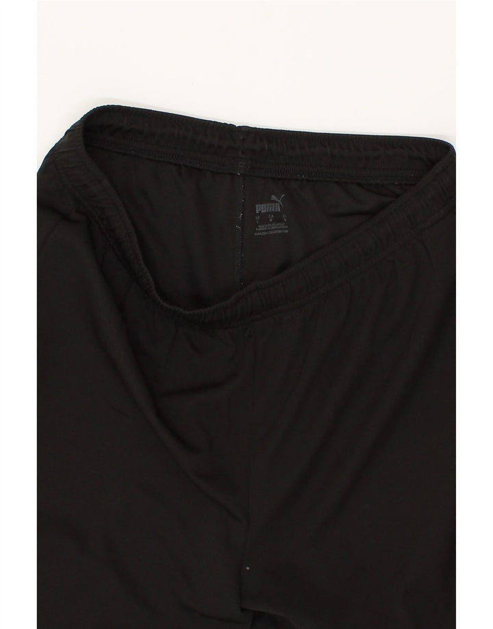 PUMA Mens Sport Shorts Large  Black Polyester Vintage Puma and Second-Hand Puma from Messina Hembry 