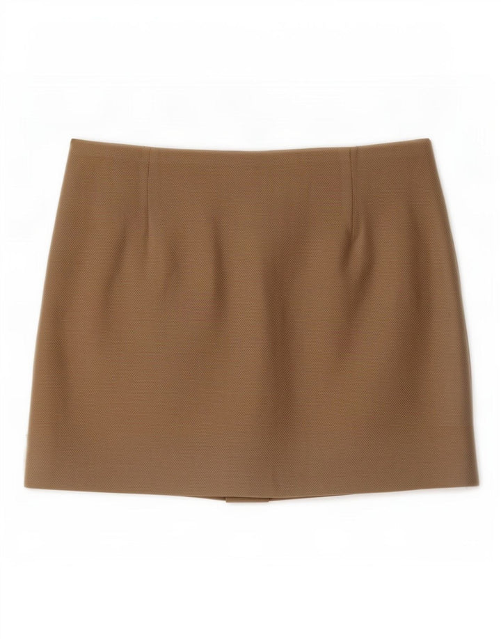 Zara Womens Mini Skirt XS W24 Beige