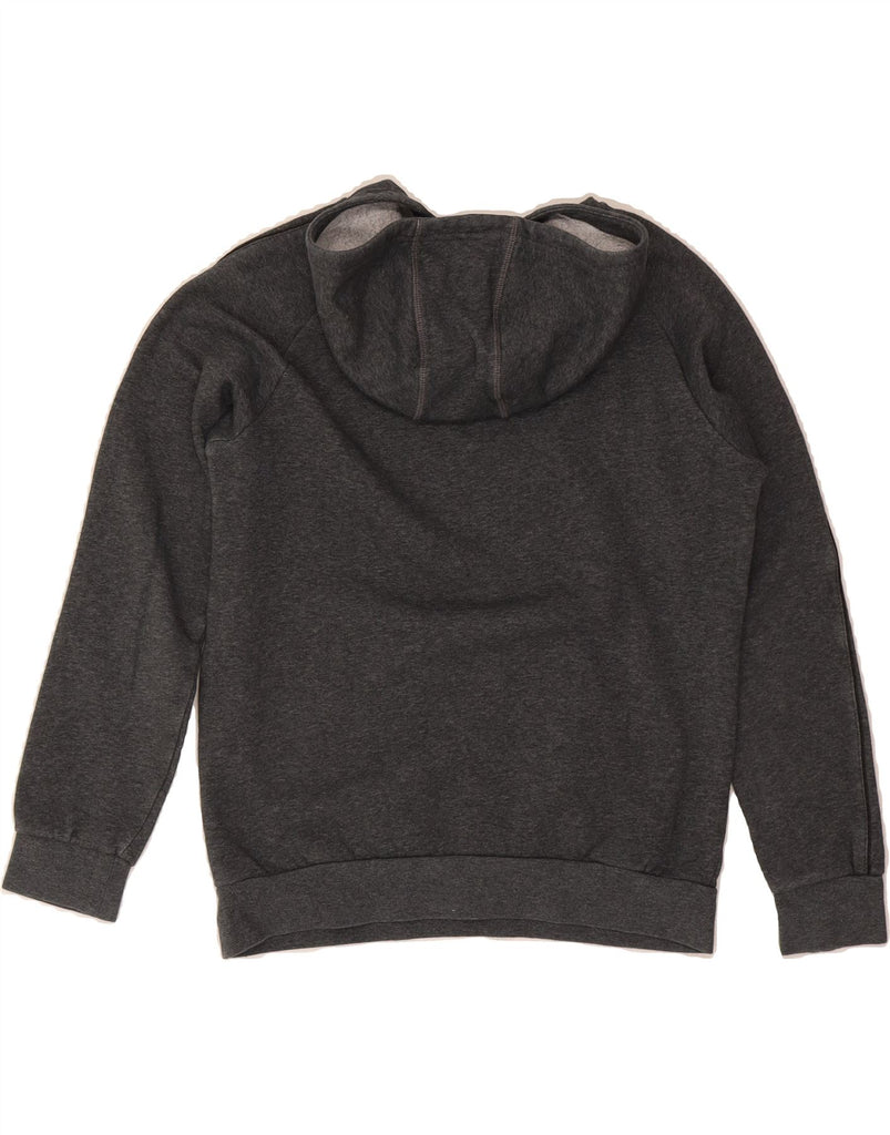 ADIDAS Boys Hoodie Jumper 12-13 Years Grey Cotton Vintage Adidas and Second-Hand Adidas from Messina Hembry 