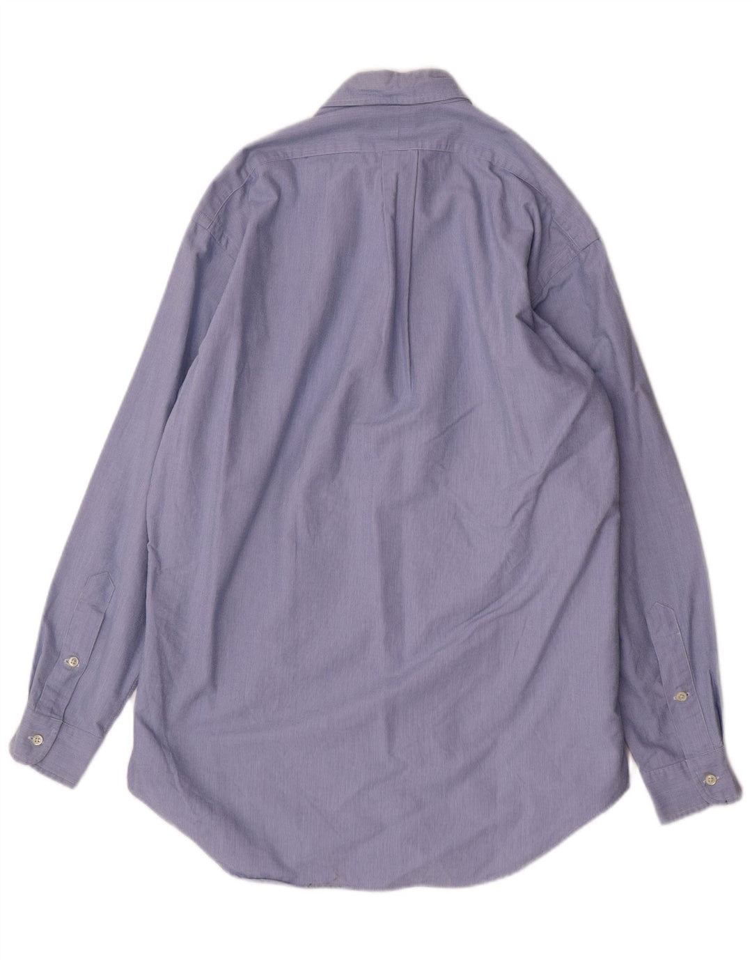 RALPH LAUREN Mens Blake Loose Fit Shirt Small Blue Pinstripe Cotton