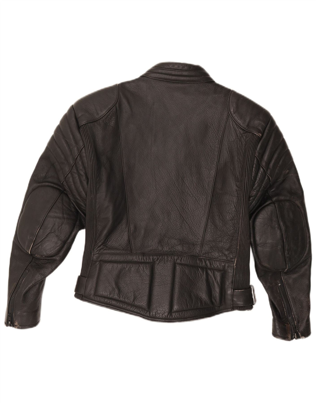 RABERG Womens Leather Racer Jacket IT 38 XS Black