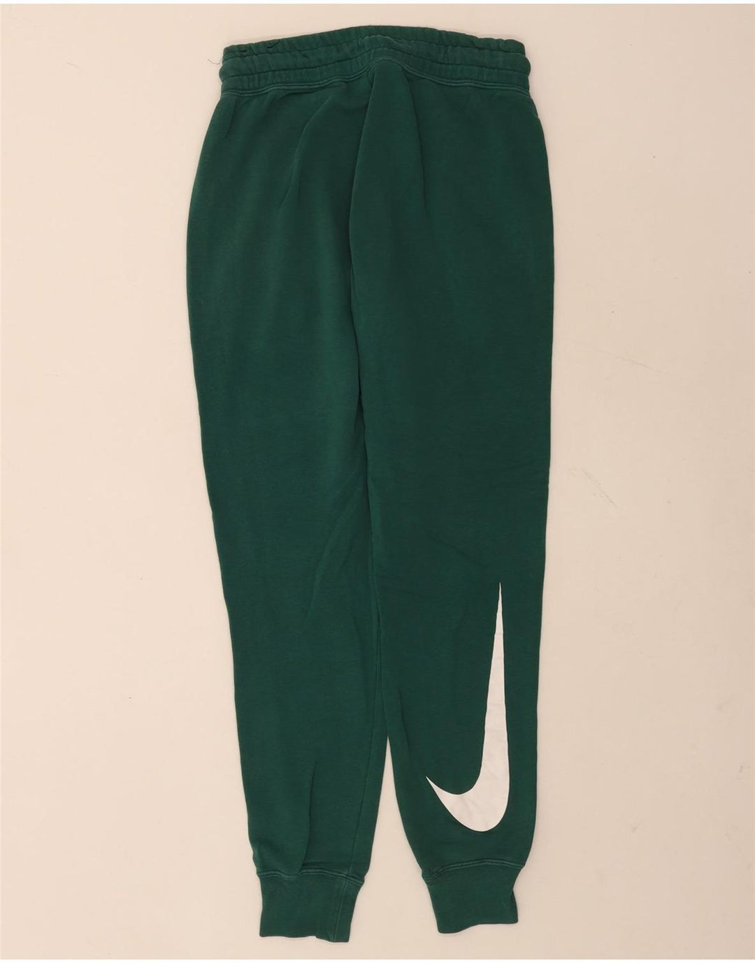 Nike Mens Graphic Tracksuit Trousers Joggers Small  Green Cotton