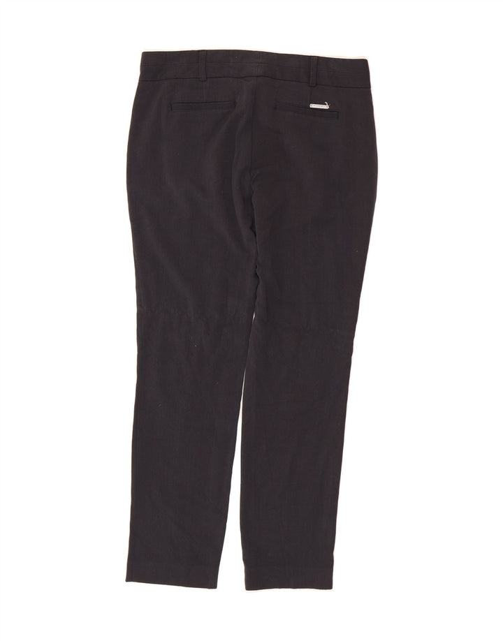 MICHAEL KORS Womens Slim Chino Trousers US 6 Medium W30 L29 Grey Polyester Vintage Michael Kors and Second-Hand Michael Kors from Messina Hembry 
