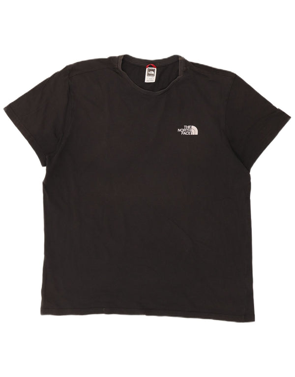 The North Face Mens T-Shirt Top XL Black Cotton