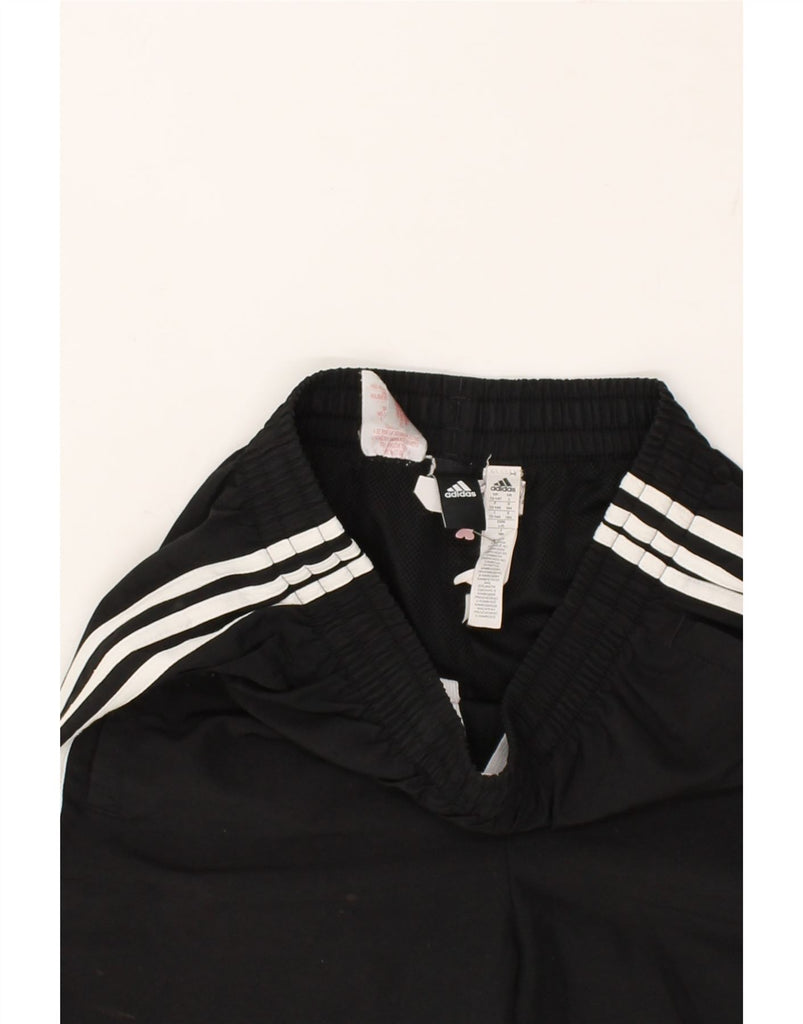 ADIDAS Boys Sport Shorts 13-14 Years Black Polyester | Vintage Adidas | Thrift | Second-Hand Adidas | Used Clothing | Messina Hembry 