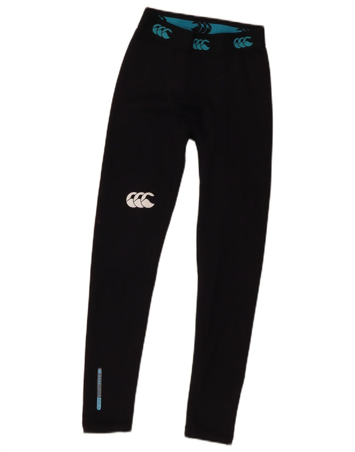 Canterbury Boys Graphic Leggings 7-8 Years Small Navy Blue