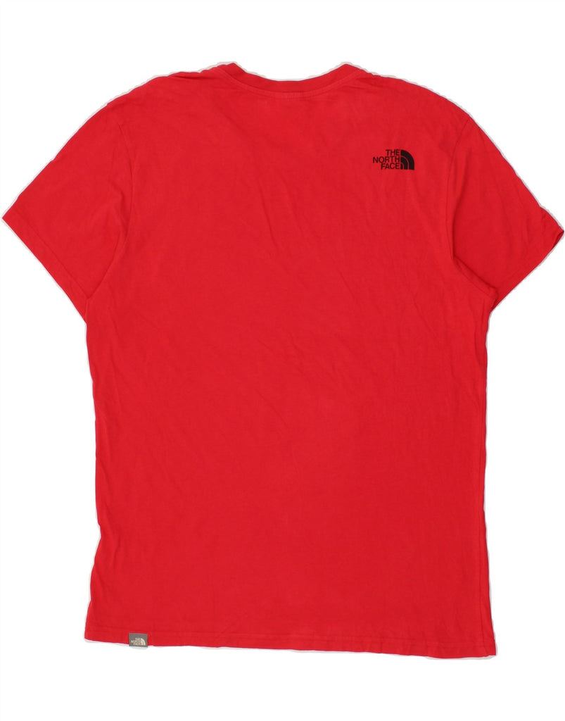 THE NORTH FACE Mens T-Shirt Top Medium Red Cotton | Vintage The North Face | Thrift | Second-Hand The North Face | Used Clothing | Messina Hembry 