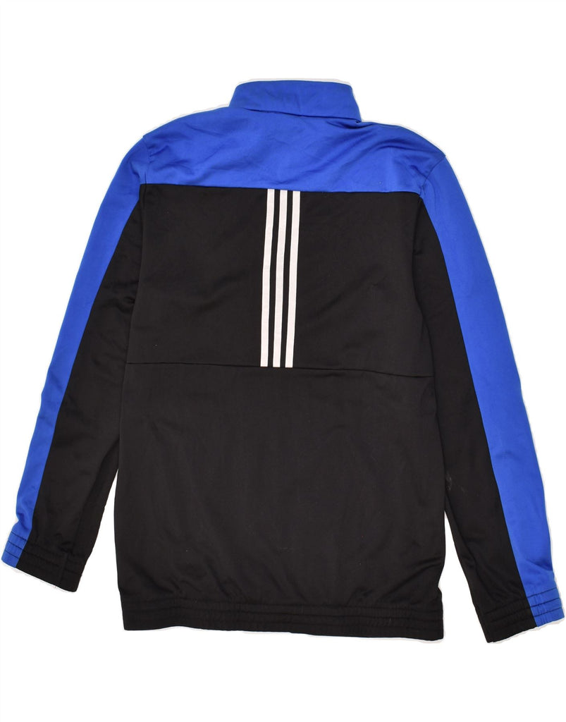 ADIDAS Mens Tracksuit Top Jacket UK 40/42 Medium Black Colourblock | Vintage Adidas | Thrift | Second-Hand Adidas | Used Clothing | Messina Hembry 