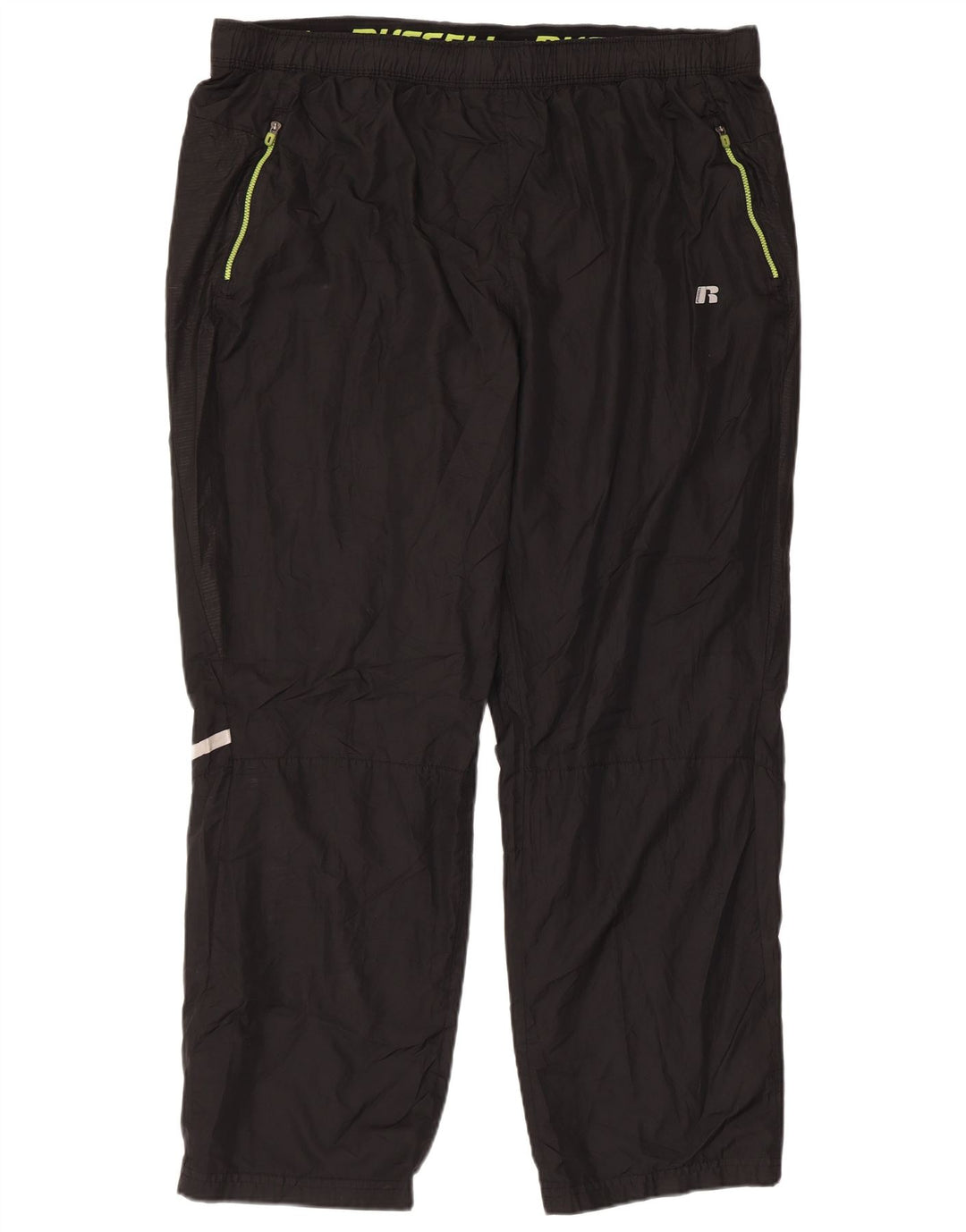 Russell Athletic Mens Tracksuit Trousers UK 40/42 XL  Black Polyester